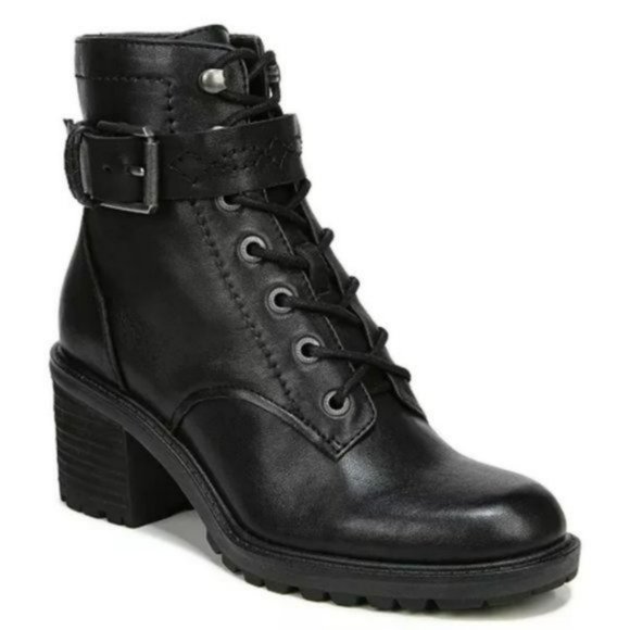 Zodiac Gemma Lace-up Bootie Boots -7.5 - Picture 6 of 8